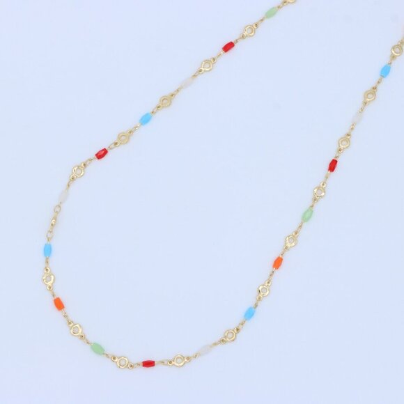 Minimalist Necklace Chain, Elegant Jewelry for Women & Girls | MLCRC1933 - Picture 4 of 10